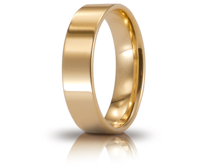 Fede Unoaerre Cerchi di Luce 5MM oro 18 kt.