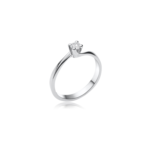 Anello solitario AS 106