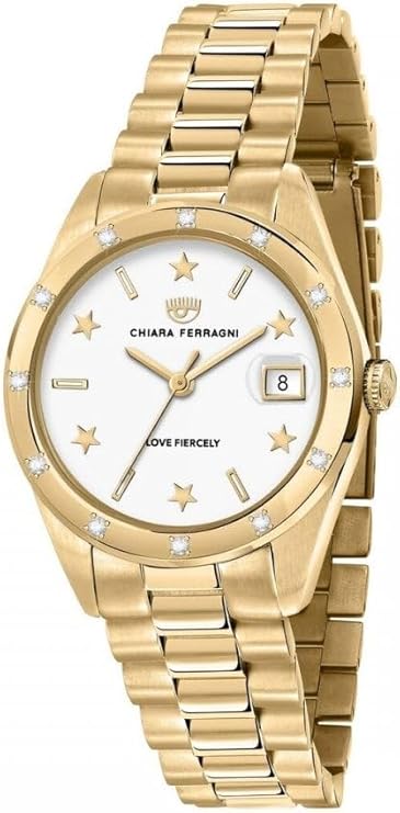 Ferragni Orologio Chiara Donna Analogico Al quarzo con cinturino Acciaio inossidabile R1953100508