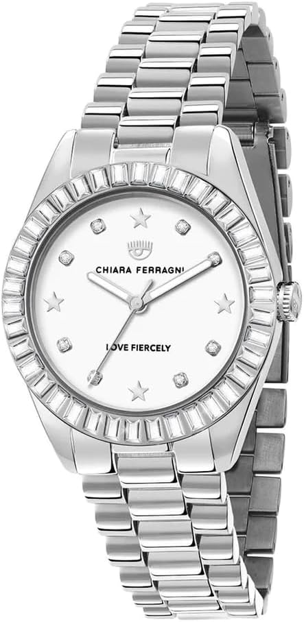 Ferragni Orologio Chiara Donna Analogico Al quarzo con cinturino Acciaio inossidabile R1953100505