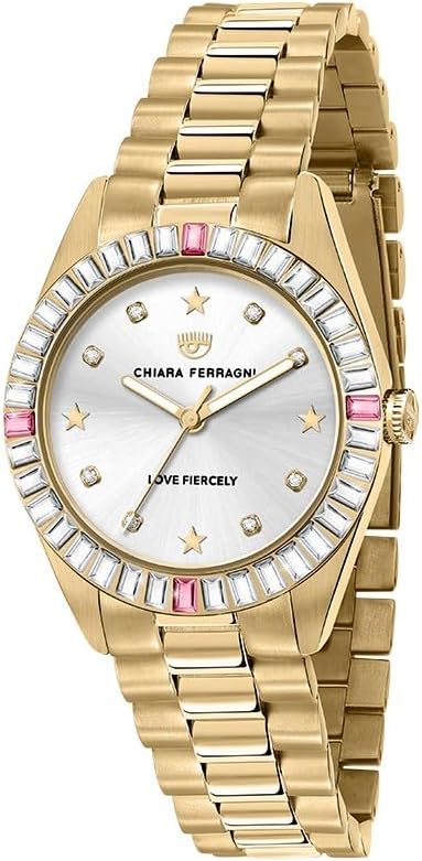 Ferragni Orologio Chiara Donna Analogico Al quarzo con cinturino Acciaio inossidabile R1953100503