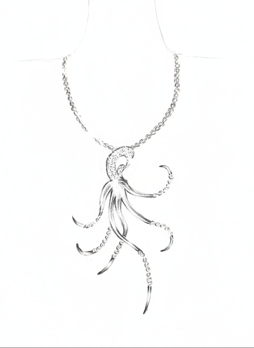 Bozzetti vari per idee gioielli