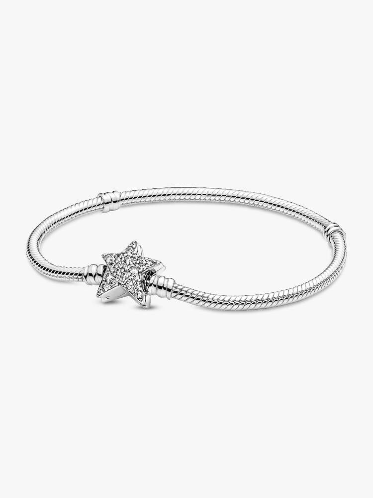 Bracciale Pandora Moments con Chiusura Stella Luminosa ID 599639C01
