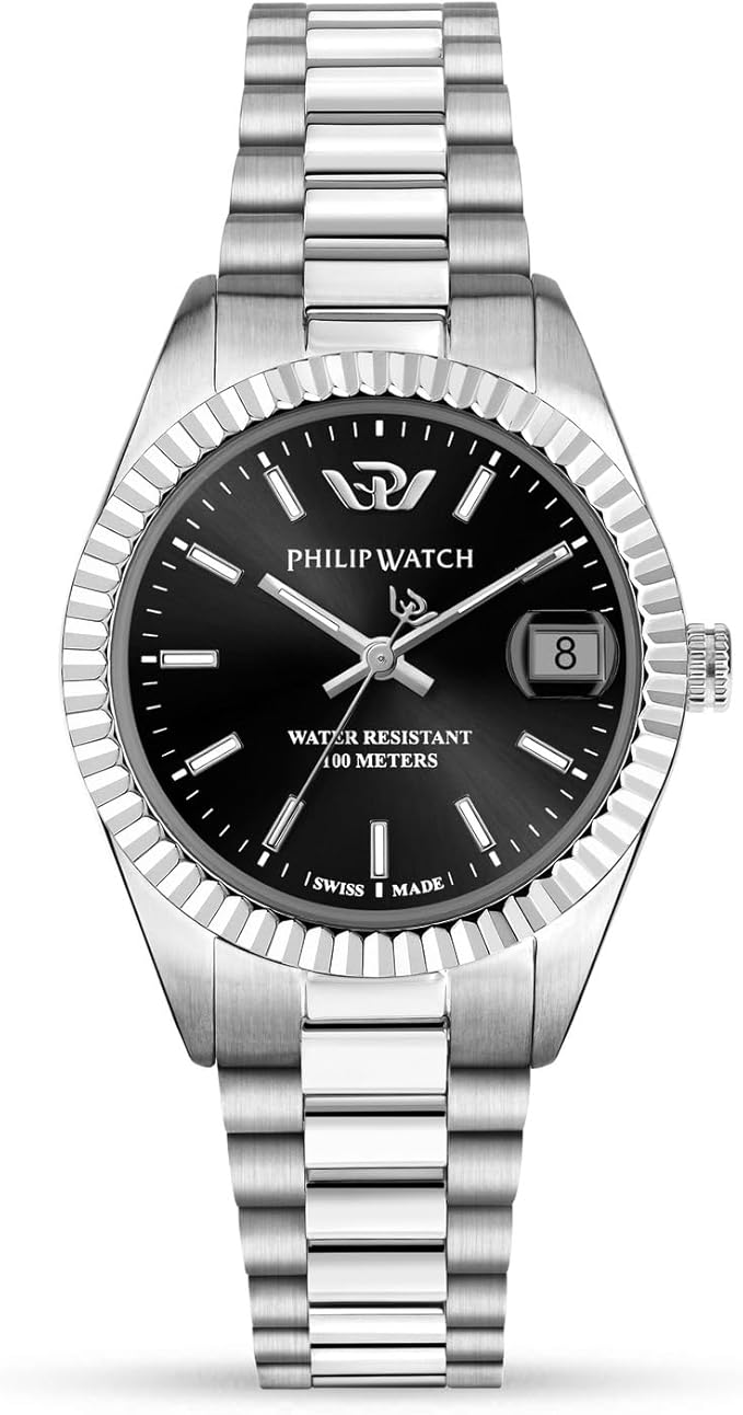 Philip Watch Caribe Urban Orologio Donna, Tempo, Data, Analogico - R8253597652