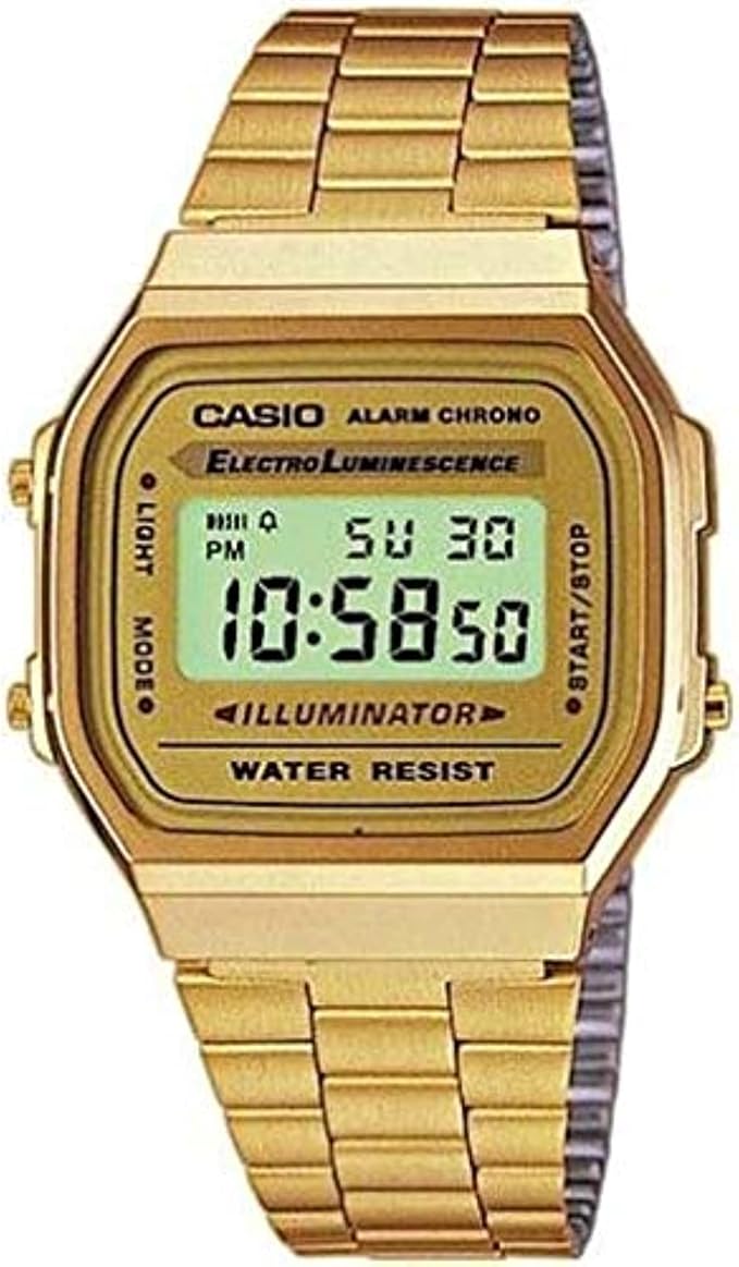 Casio Orologio Digitale Unisex-Adulto A168WG-9WDF