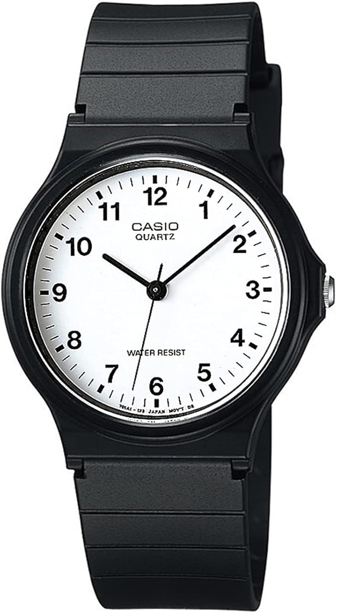 Casio MQ-24-7BL Orologio Analogico, Cinturino in uretano, Unisex, Bianco, Bianco Arabo Tipo 1 MQ-24-7BL, cinturino, Bianco Arabo Tipo 1 Mq-24-7bl, Cinturino