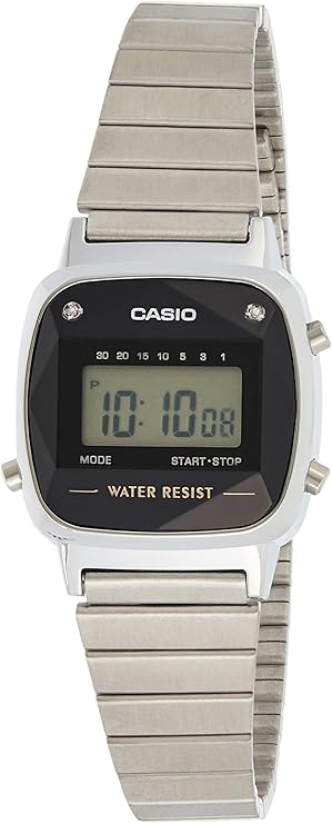 Casio Orologio Digitale Quarzo Donna con Cinturino in Acciaio Inox 4549526195129