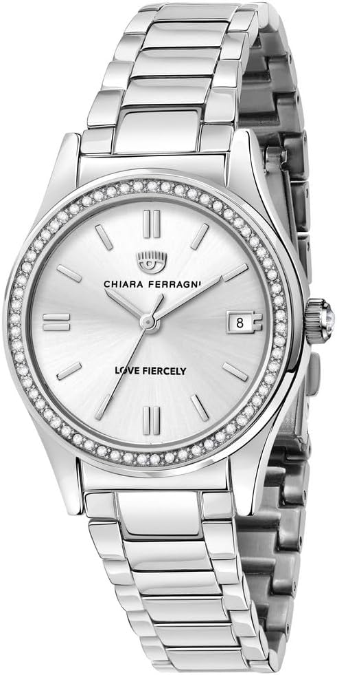 Ferragni Orologio Chiara Donna Analogico Al quarzo con cinturino Acciaio inossidabile R1953102505