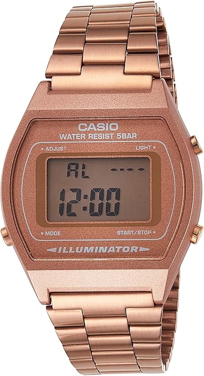 Casio Orologio casual con display digitale al quarzo B640Wc-5ADF, unisex, bracciale, Bracciale